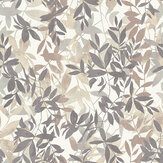Botanical Leaves Wallpaper - Natural - by Arthouse