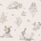Country Walk Wallpaper - Natural - by Arthouse