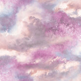 Diamond Galaxy Wallpaper - Purple / Blush - by Arthouse