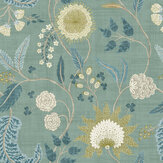 Fable Trail Wallpaper - Seafoam - by Esselle Home. Click for more details and a description.