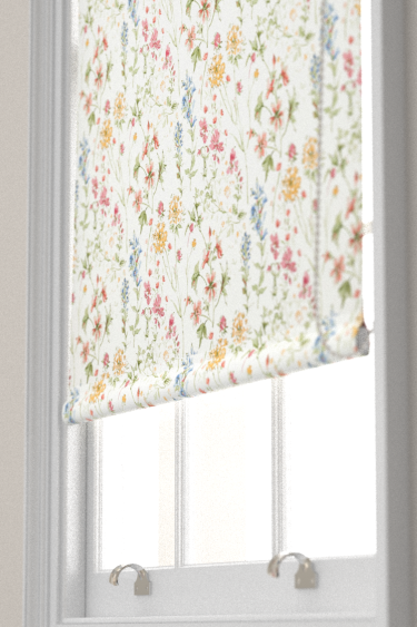 Wild Meadow Blind - Coral Pink - by Laura Ashley. Click for more details and a description.