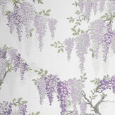 Wisteria  Fabric - Lavender - by Laura Ashley