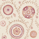 Nahlia Trail Wallpaper - Warm Spice - by Esselle Home. Click for more details and a description.