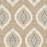 Odina Ikat Wallpaper - Natural - by Esselle Home. Click for more details and a description.