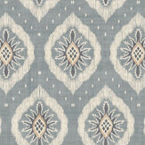 Odina Ikat Wallpaper - Soft Blue - by Esselle Home. Click for more details and a description.
