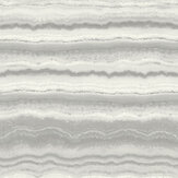 Mineral Wallpaper - White & Silver - by Arthouse
