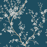 Oriental Trail Wallpaper - Teal - by Arthouse. Click for more details and a description.
