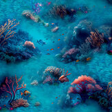 Under The Sea Wallpaper - Blue - by Arthouse