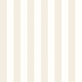Candy Stripe Wallpaper - Parchment - by Ohpopsi. Click for more details and a description.