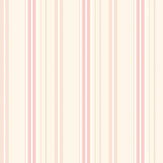Ribbon Mix Stripe Wallpaper - Blossom - by Ohpopsi. Click for more details and a description.