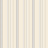 Ribbon Mix Stripe Wallpaper - Seal - by Ohpopsi. Click for more details and a description.