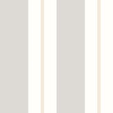 Wide Multi Stripe Wallpaper - Stone - by Ohpopsi. Click for more details and a description.