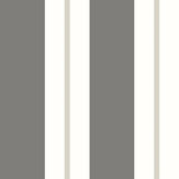 Wide Multi Stripe Wallpaper - Charcoal - by Ohpopsi. Click for more details and a description.