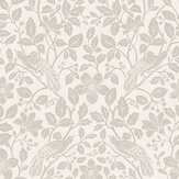Marlow Wallpaper - Light Beige - by Crown