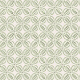 Morgrove Trellis Wallpaper - Green - by Crown