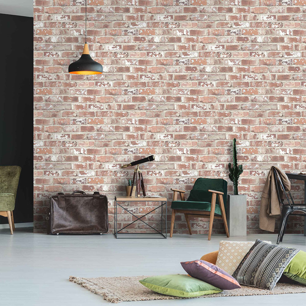 Brick Wallpaper Great Interior