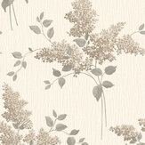 Tiffany Fiore Wallpaper - Beige - by Albany