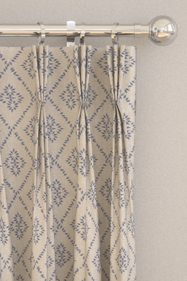 Caraway Curtains - Denim - by Sanderson. Click for more details and a description.