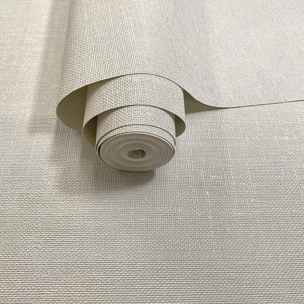 Hendrix by Belmont House - Porcelain White - Wallpaper : Wallpaper Direct