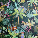 Papier peint Hidden Jungle - Multicolore - Arthouse
