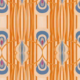Caramella Wallpaper - Orange - by Mind the Gap. Click for more details and a description.