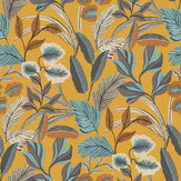 Paradise Arts Wallpaper - Ochre - by Superfresco Easy