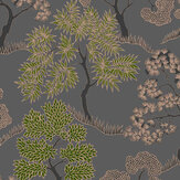 Trees Wallpaper - Charcoal - by Superfresco Easy