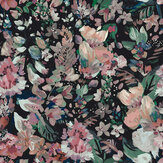 Rustic Romantic Floral Wallpaper - Multi coloured - by Next