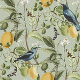 Fruit Tree Wallpaper - Summer Sage - by Next