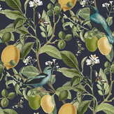 Fruit Tree Wallpaper - Midnight - by Next