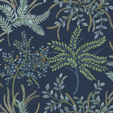 Bedgebury Wallpaper - Blue - by Paper & Ink