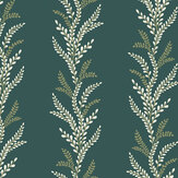 Exbury Wallpaper - Green - by Paper & Ink