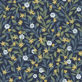 Wakehurst Wallpaper - Blue - by Paper & Ink