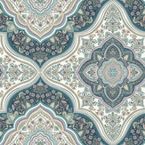 Cambridge Wallpaper - Blue - by Paper & Ink
