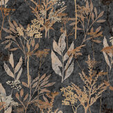 Solstice Wallpaper - Black / Gold - by Superfresco Easy