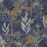 Solstice Wallpaper - Navy / Copper - by Superfresco Easy