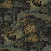 Woodland Forest Wallpaper - Wine - by Today Interiors