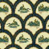 The Hunter Wallpaper - Pale Green - by Mind the Gap