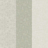 Papel pintado Meadow Stripe - Salvia/dorado - de Superfresco