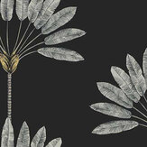 Flourish Wallpaper - Midnight - by Today Interiors