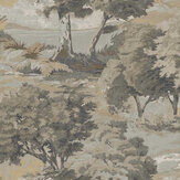 Scenic Trees Wallpaper - Taupe - by Today Interiors