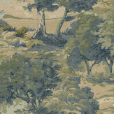 Scenic Trees Wallpaper - Sage - by Today Interiors