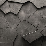 Urban Formation Mural - Grey - by Stories of Life