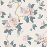 Maya Wallpaper - Linen - by Laura Ashley