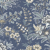 Marlbrook Wallpaper - Dusky Seaspray - by Laura Ashley