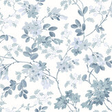 Yewland Wallpaper - Seaspray - by Laura Ashley