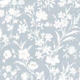 Rye Wallpaper - Pale Seaspray - by Laura Ashley