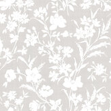 Rye Wallpaper - Dove Grey - by Laura Ashley