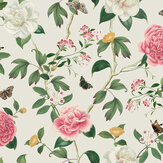 Chinoiserie Charmer Wallpaper - Cream - by Royal Horticultural Society