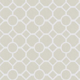 Lattice Fretwork Wallpaper - Natural - by Royal Horticultural Society